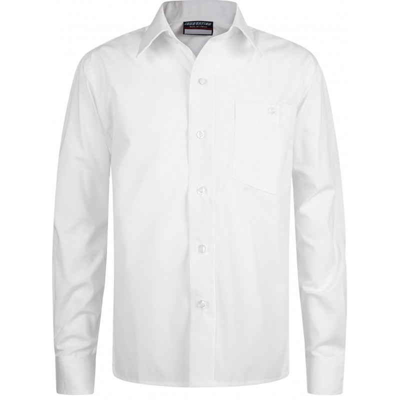 Boys White Shirt - Long Sleeve