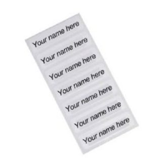 Iron On Nametags