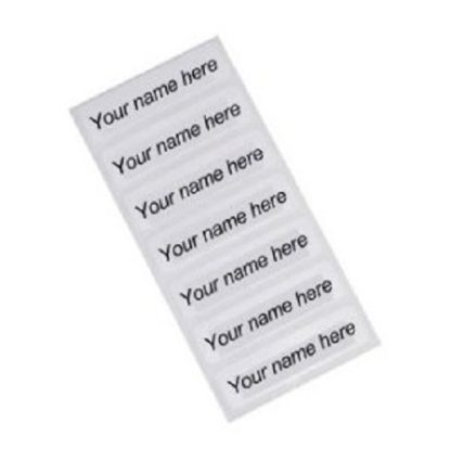 Iron On Nametags