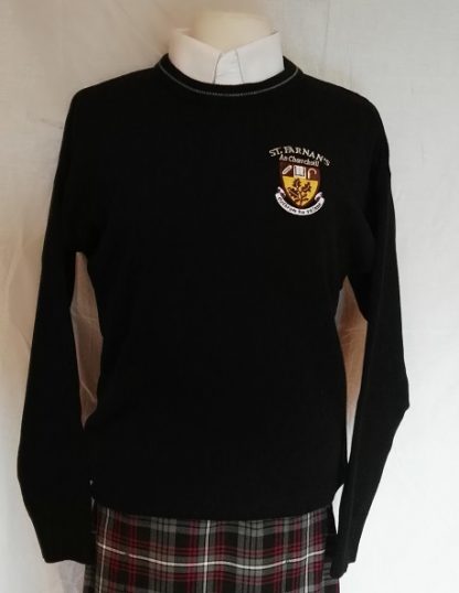 St Farnans Black Jumper