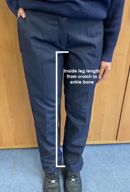 Inside leg length guide